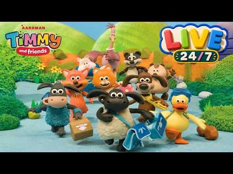 Timmy & Friends 24/7 LIVE STREAM 💫 | Cartoons for Kids, Summer 🌞 #livestream
