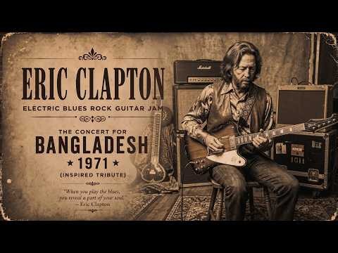 ERIC CLAPTON 🔥 Rock Revival 1970 | Classic Hard Riffs & Legendary Concert Energy