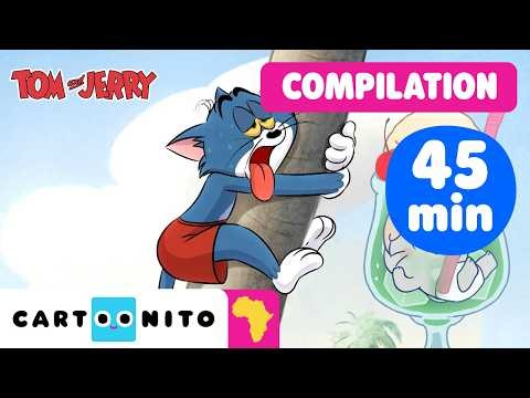 Tom & Jerry On Holiday Compilation 🏖️🐱🐭  | Cartoon Vacation Fun| Tom and Jerry | Cartoonito Africa