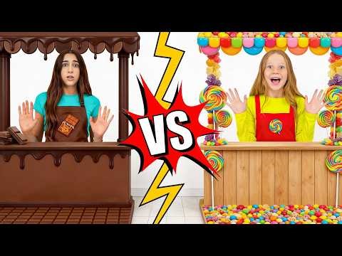Nastya and Evelyn Explore Cooking Fun