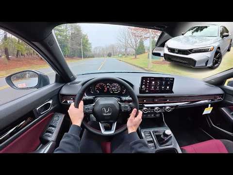 2026 Honda Civic Si: POV Drive, Walkaround and ASMR