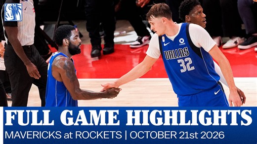 Mavericks Highlights at Houston Rockets