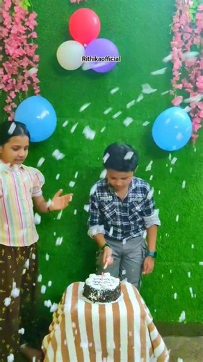 7th Birthday Cake Cutting Celebration 🎂 | Pure Joy & Cute Moments”“Happy 7th Birthday Party 🎉 Cake