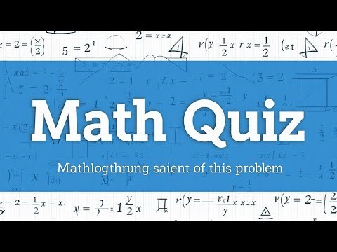 Can You Win This Math Quiz Live