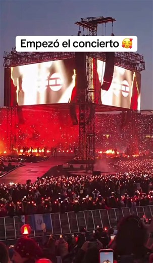 Empezó el primer concierto de los chicos en Chile! 🥰😍💜💜💜 #fyp #bts #bts7 #foryoupage