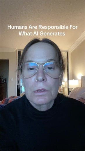 AI can generate outputs independently, but responsibility for what it’s trained and allowed to produce always belongs to the humans who designed and deployed it.#fyp #AI #reality #grok #consciousness