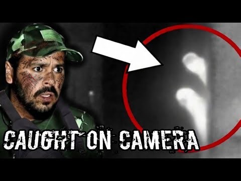 GHOST CAUGHT ON CAMERA / THEY WERE WATCHING ME !!
