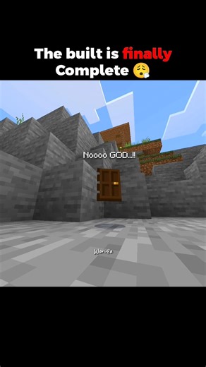 The Most Dramatic Minecraft Glitch Ever! 🌏 #MinecraftBuild #Funny