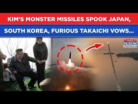 KIM JONG's UN'S Roaring BALLISTIC MISSILES Spook South Korea, Japan | FURIOUS TAKAICHI Vows This...
