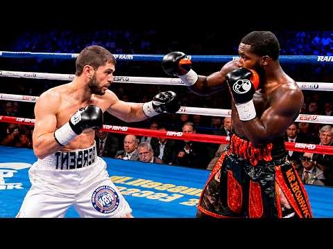 Khabib Allakhverdiev (Russia) vs Adrien Broner (USA) | KNOCKOUT, BOXING fight, HD, 60 fps