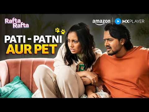 Bhuvan Bam's New Pet...Mouse? 🐭 ft. Srishti Rindani | Rafta Rafta | Amazon MX Player #entertainment