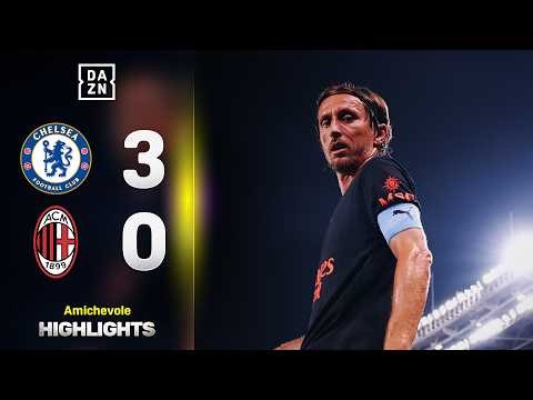 Sconfitta per AMORIM nell'ultima uscita asiatica: Chelsea-Milan 3-0 | Amichevoli | DAZN Highlights