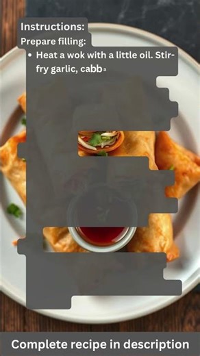 Crispy Vegetable Spring Rolls — Recipe by What Shall I Cook