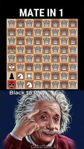 MATE IN 1 #chesspuzzle