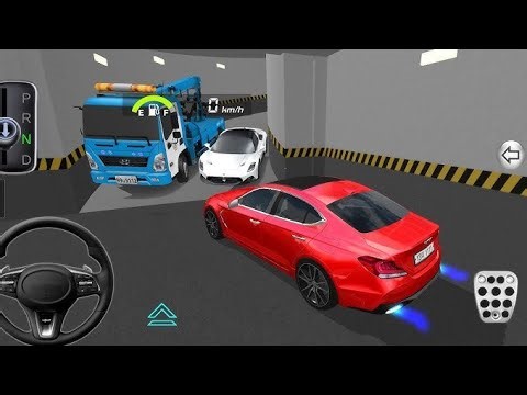 New Genesis G70 Car Stuck in Parking Garage _3D Driving Class_Ultra Graphics For Mobile Game