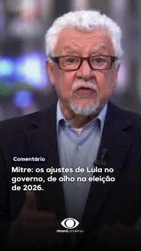 Mitre: os ajustes de Lula no governo, de olho na eleição de 2026 #shorts