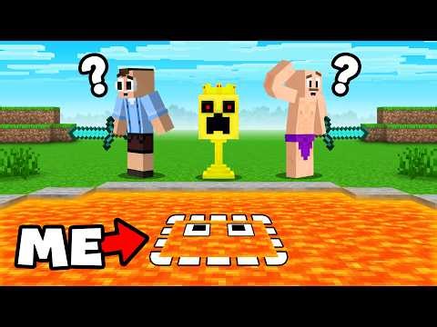 Minecraft Hunters vs Speedrunner But I Secretly SHAPESHIFT into BLOCKS...