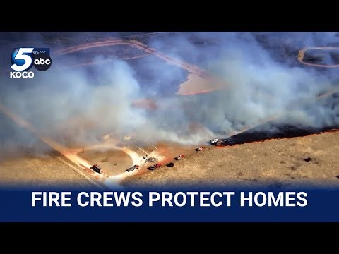 How do bulldozers fight wildfires? Sky 5 shows firebreaks that helped stop Blaine County flames