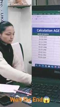 Year-Wise Date Calculation in Excel 📅 | Smart Date Formula #Shorts #Viral #Excel #ExcelTips
