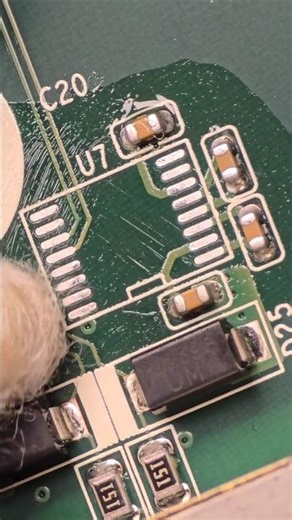 Advanced Rework! Full Multi-Pin IC Swap & Professional Pad Cleaning 🛠️