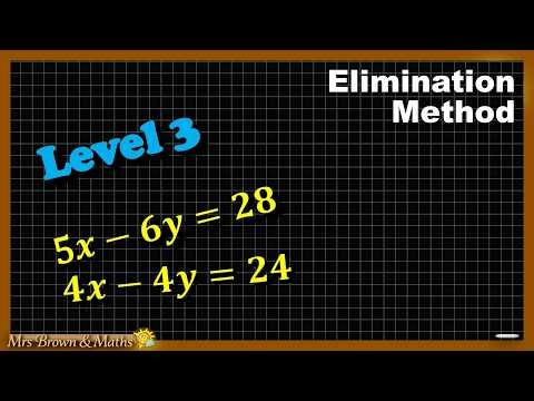 Simultaneous Equations by Elimination | GCSE Foundation Maths | Full Lesson + Word Problems