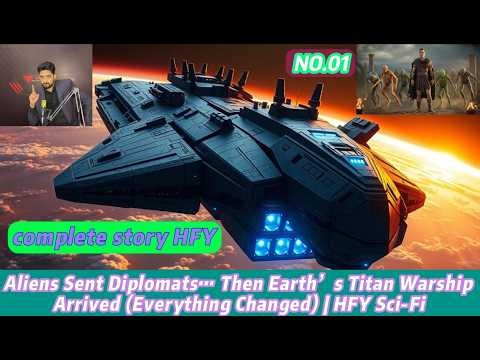 Aliens Sent Diplomats… Then Earth’s Titan Warship Arrived (Everything Changed) | HFY Sci-Fi