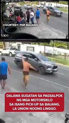 SOTD: 2 motorsiklo sumalpok sa pick-up sa La Union