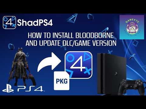 Play Bloodborne on ShadPS4 and learn How To Update DLC / Games in ShadPS4 - PS4 Emulator