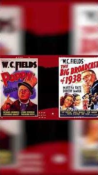 W.C. Fields: America's Grumpy Comedic Genius Revealed #popeye #paramount #comedians #hollywood