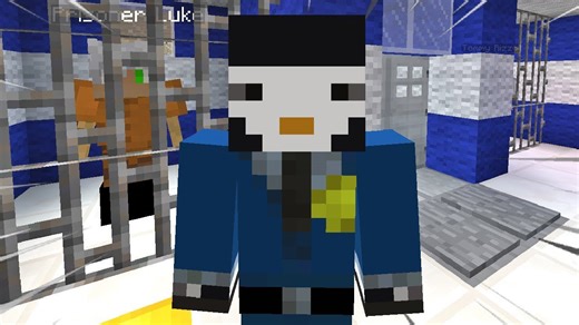 Becoming a police officer in Minecraft