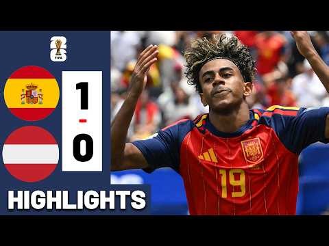 LAMINE YAMAL! Spain vs Austria 3-0 HIGHLIGHTS All Goals 2026