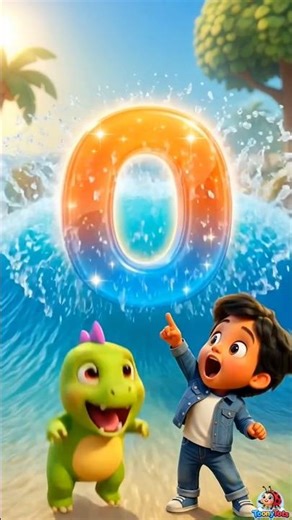 Learn Letter O for Toddlers | ABC Phonics Song | Kids 3D Animation #shorts #abcd