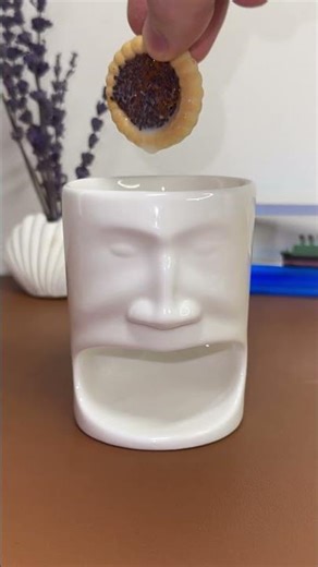 🔔 Creative cup ideas - Biscuit Pocket Coffee Mug ( # 2064 ) ‪@MaviGadgets‬