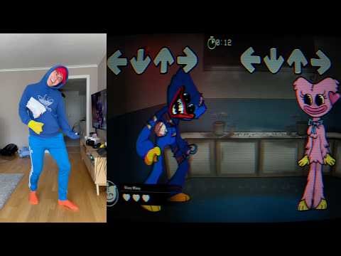 FNF New Huggy Wuggy In Real Life vs Kissy Missy vs Old Huggy Wuggy Mod