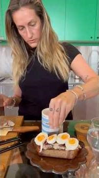 Eggs in toast is best when done simple
