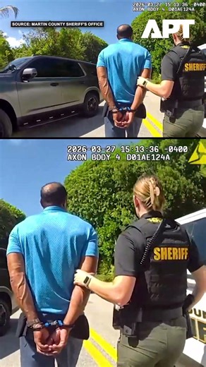 Tiger Woods Handcuffed and Put in Police Car in DUI Arrest Footage | APT