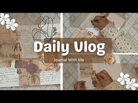 Do a vintage journal with me 🐻 [Limmy's Diary]- Entry 04~
