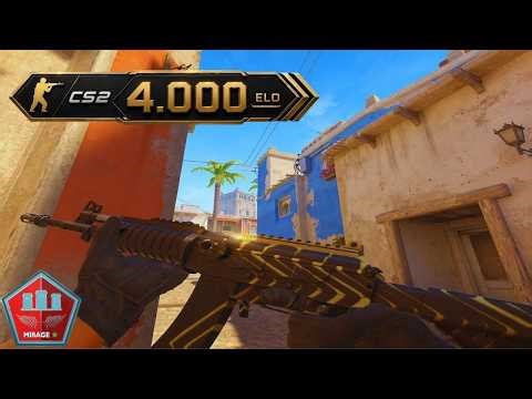 CS2 PREMIER GAMEPLAY MIRAGE (NO COMMENTARY)