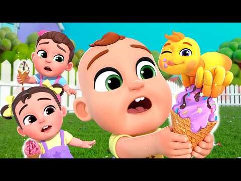 Brave Little Spider Wants Ice Cream! | Lalafun Nursery Rhymes