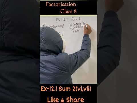 Class 8 Factorisation Exercise 12.1 Q2 (vi,vii) – Easiest Trick Ever! | NCERT | Most Important
