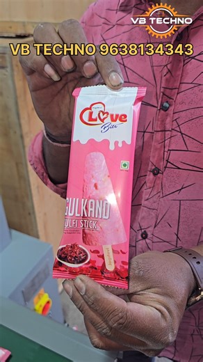 Kulfi Packing Machine