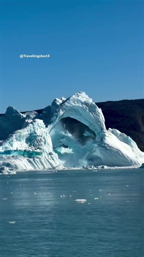 🧊 We Watched This Greenland Iceberg Collapse in Real Time! 😱