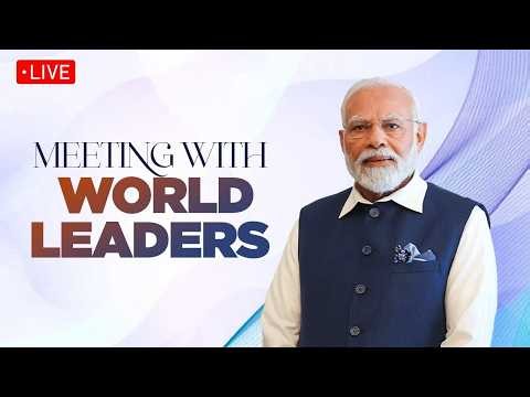 LIVE: PM Modi meets World Leaders at G7 Summit in France