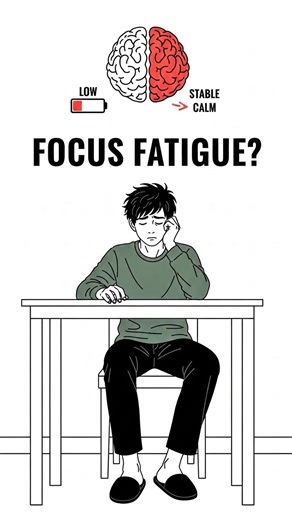 Your Focus Isn’t Weak — It’s Exhausted #FocusFatigue #MentalEndurance