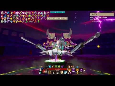 Davey bonez and final boss with Astrid