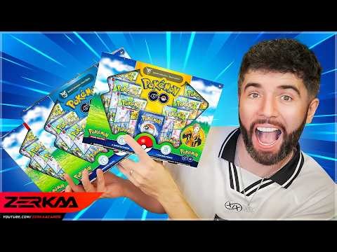 OPENING POKEMON GO CARDS FOR THE FIRST TIME!