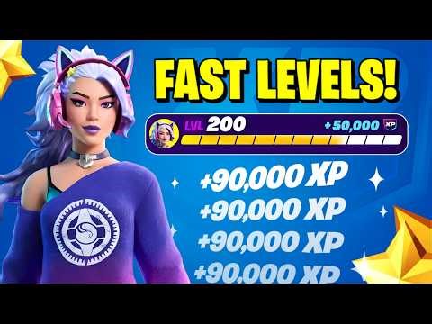 NEW BEST XP Map to Reach Level 200 FAST in Fortnite Chapter 7 Season 2 😍