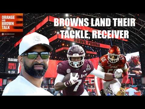 Did the Browns ace the first day of the NFL Draft?