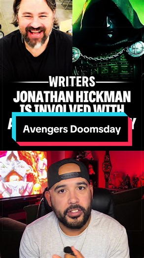 Jonathan Hickman is involved in Avengers Doomsday and Secret Wars. ##AvengersDoomsday##SecretWars##Avengers##MCU