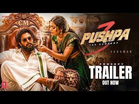 Pushpa 3: The Rampage🔥|Trailer (Hindi) Concpet |Allu Arjun |Vijay Deverkonda|Rashmika| Fahadh